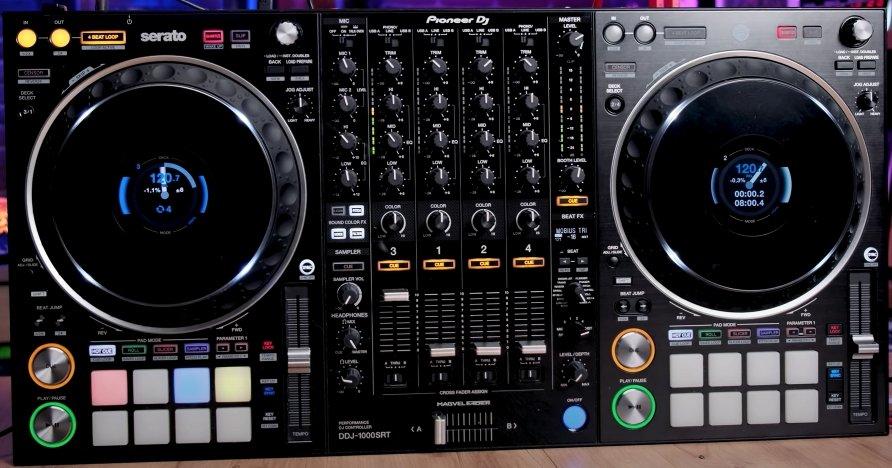 Pioneer DJ DDJ-1000SRT layout